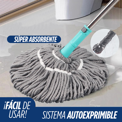 Trapero Giratorio Autoexprimible - SpinMop™